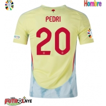 Camiseta España Pedri Gonzalez #20 Visitante Equipación Eurocopa 2024 manga corta